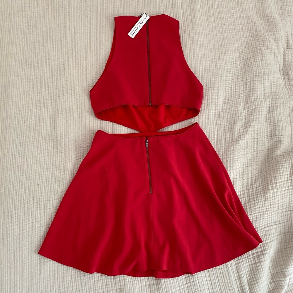 Alice + Olivia Cara Fit Flare Dress - Picture 6 of 7